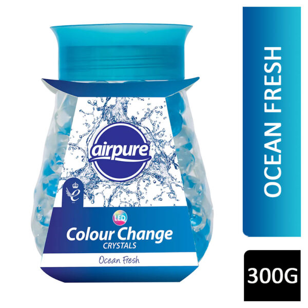 AirPure Colour Changing Crystals Air Freshener Ocean Fresh 300g