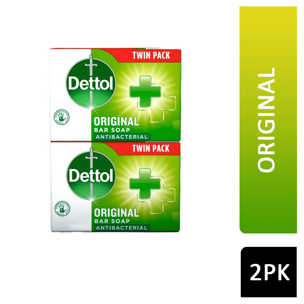Dettol Anti-Bacterial Soap Original 2x100g