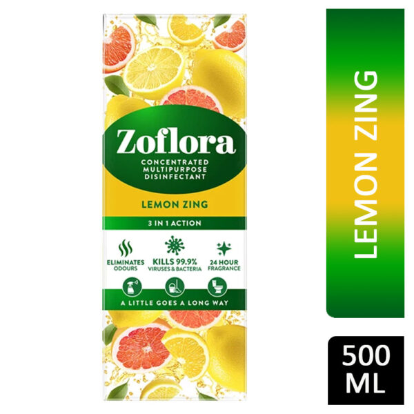 Zoflora Concentrated Disinfectant Lemon Zing