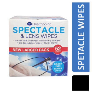 Healthpoint Spectacle & Lens Wipes 52's
