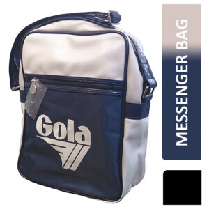 Gola Square Messenger Bag Blue & Off White
