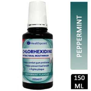 Healthpoint Chlorhexidine Anti-Bacterial Mouthwash Peppermint 200ml