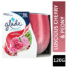 Glade Scented Candle Luscious Cherry & Peony 120g