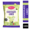 Crillys Sweets Chocolate Limes 100g