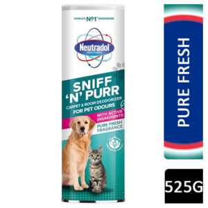 Neutradol Sniff 'N' Purr Carpet & Room Deodorizer Pure Fresh 525g