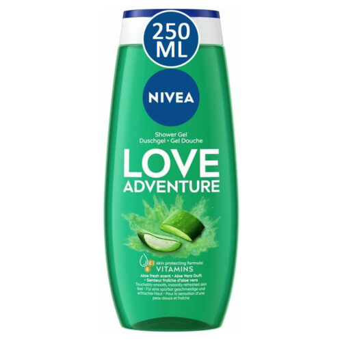 Nivea Love Adventure Shower Gel Aloe Vera 250ml
