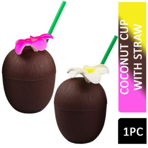 Coconut Cup with Straw 650ml