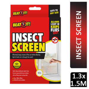 Beat It Insect Screen White 150x130cm