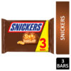 Snickers Chocolate Bars 3x41.7g
