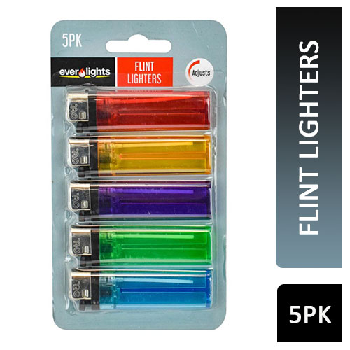 Ever Lights Flint Lighters 5pk