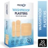 Proteqt Washproof Plasters Latex-Free 20 Assorted Plasters