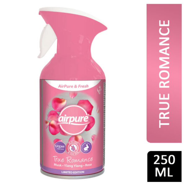 Airpure & Fresh Air Freshener True Romance 250ml