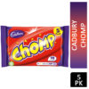 Cadbury Chomp Chocolate Bars 5 Pack (105g)