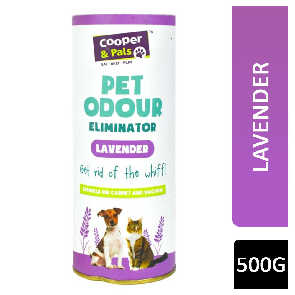 Cooper & Pals Pet Odour Eliminator Lavender 500g