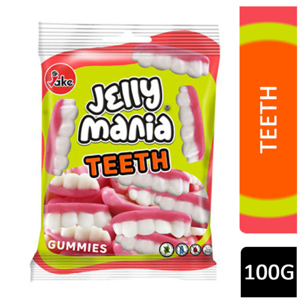 Jake Jelly Mania Gummies Teeth 100g
