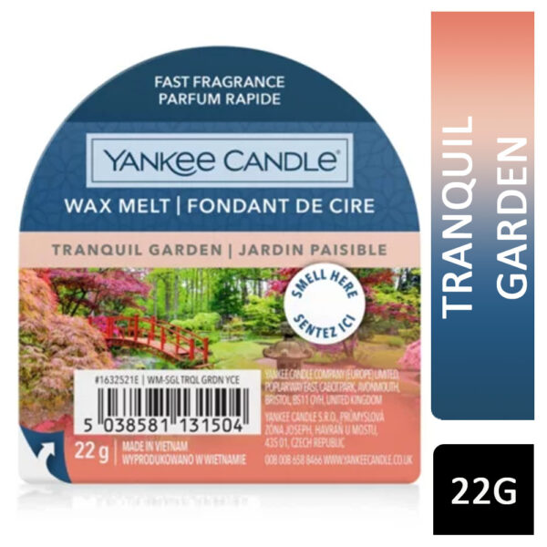 Yankee Candle Tranquil Garden Wax Melt 22g