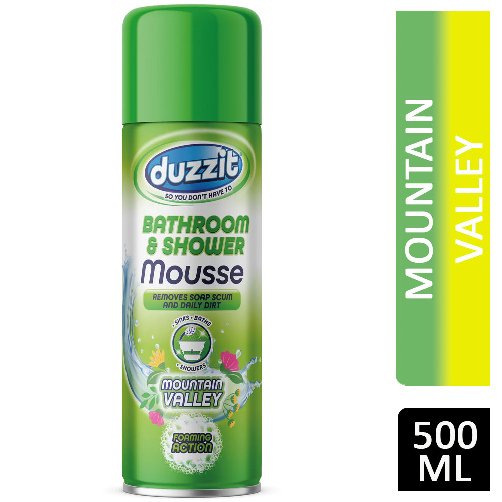 Duzzit Bathroom & Shower Mousse Mountain Valley 500ml