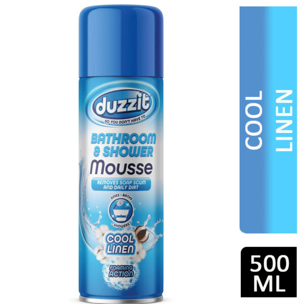 Duzzzit Bathroom & Shower Mousse Cool Linen 500ml