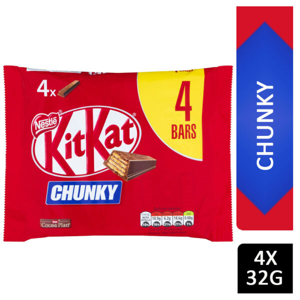KitKat Chunky Bars 4x32g