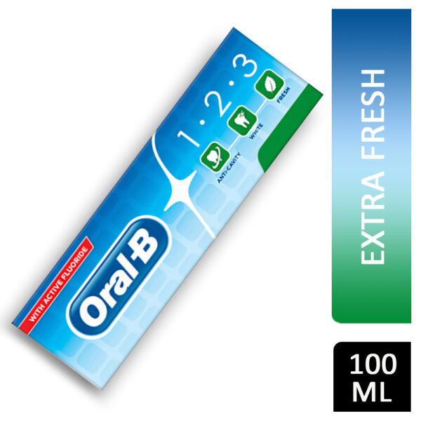 Oral B 123 Toothpaste Extra Fresh