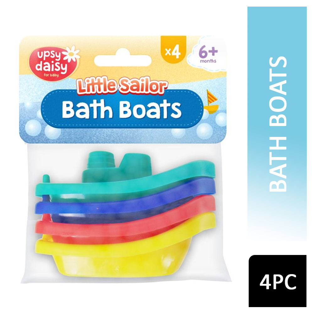 Upsy Daisy Little Sailor Bath Boats 4pcs