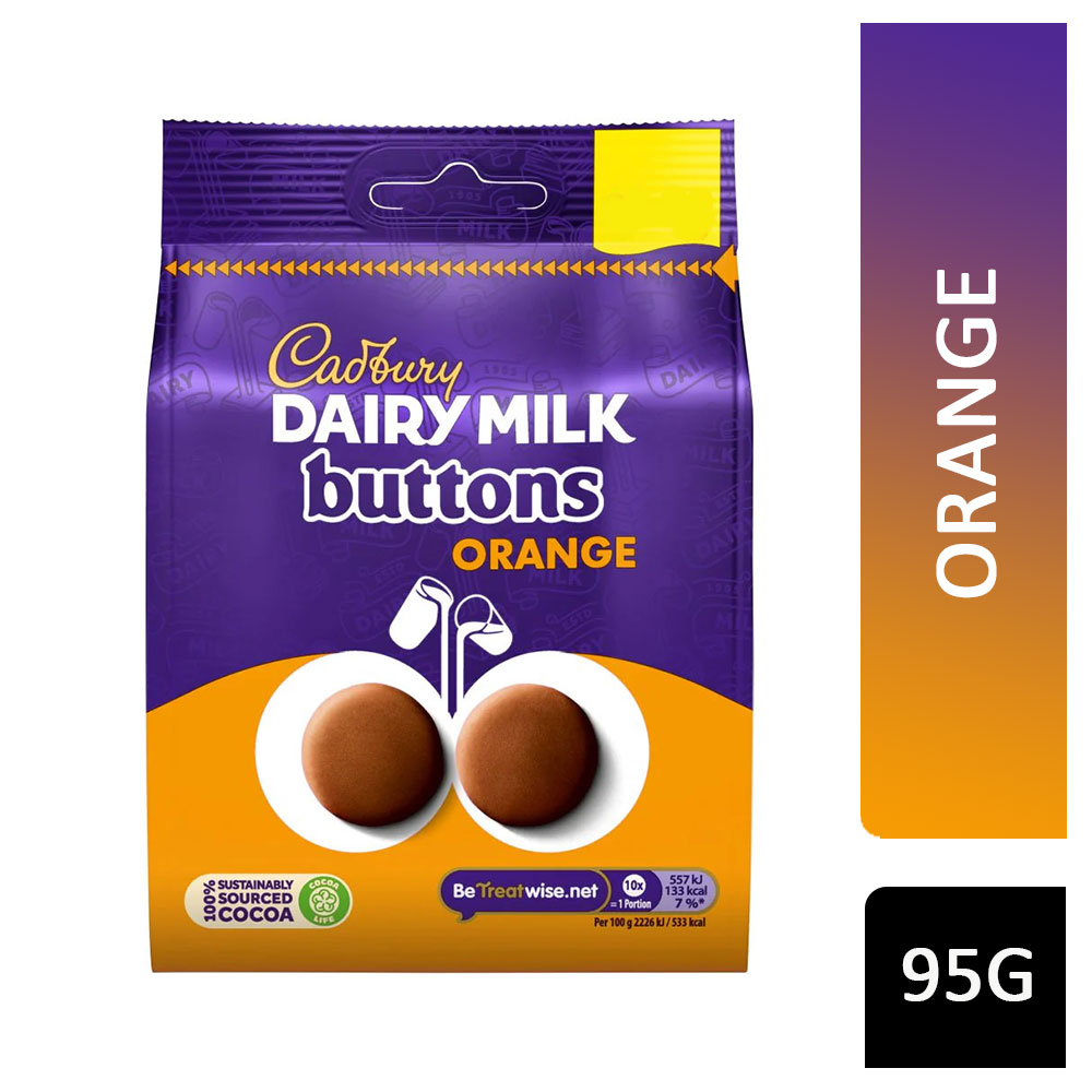 Cadbury Dairy Milk Buttons Orange 95g