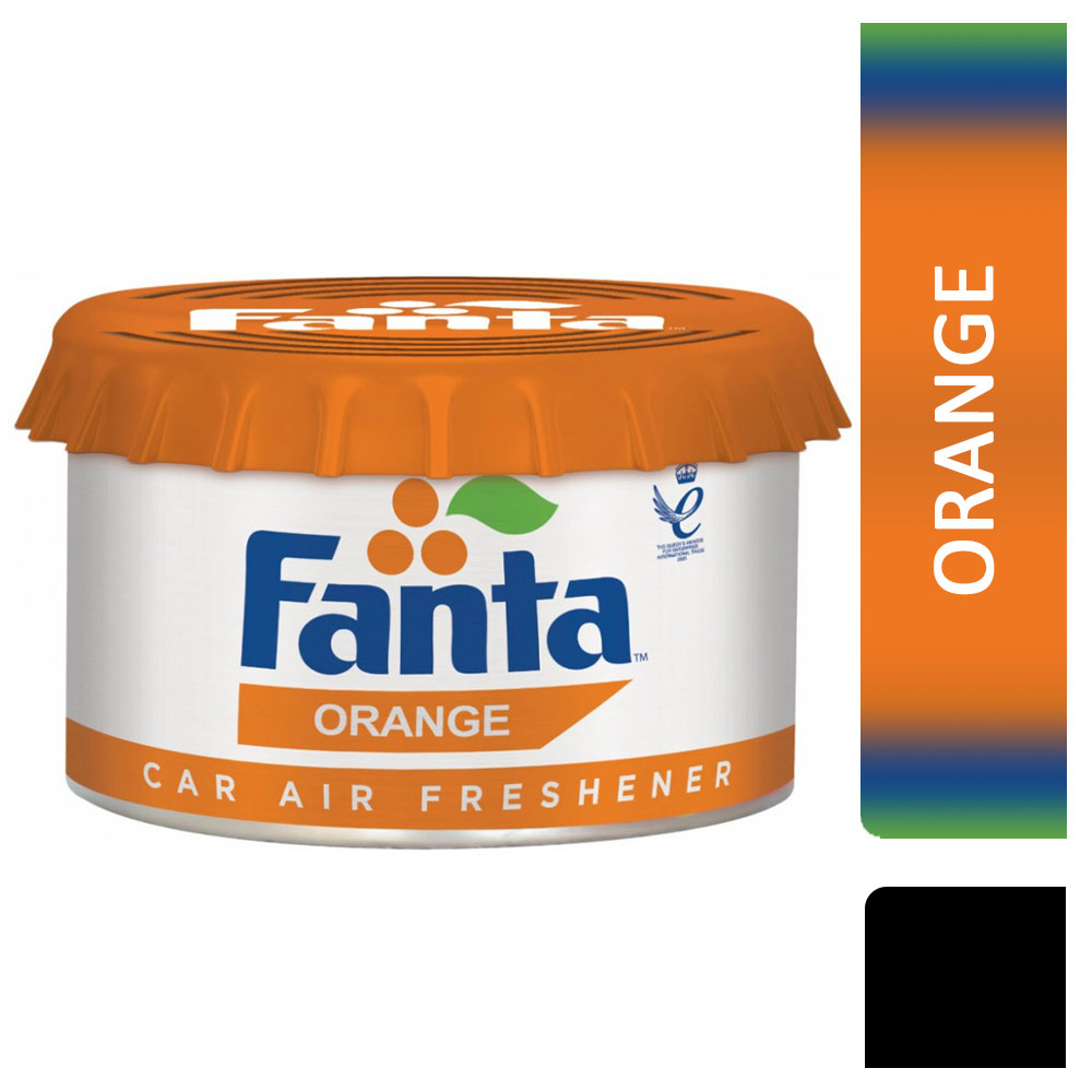 AirPure Fanta Bottle Cap Car Air Freshener Orange