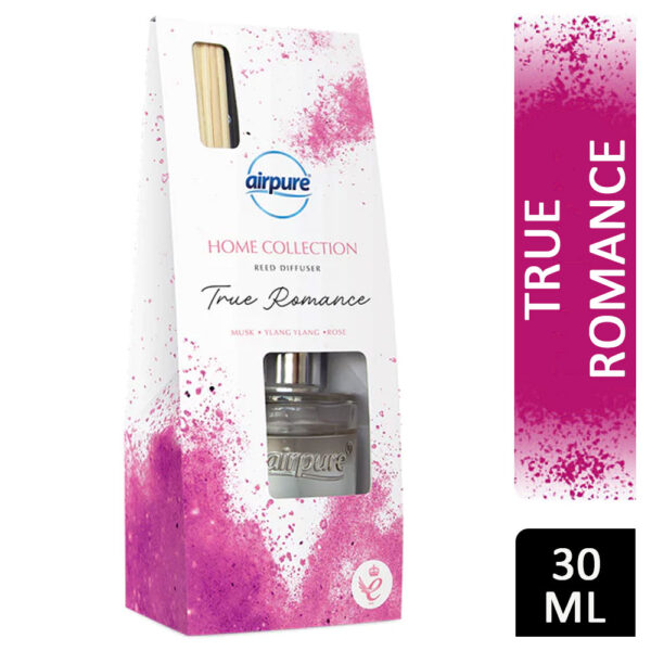 Airpure Home Collection Reed Diffuser True Romance 30ml