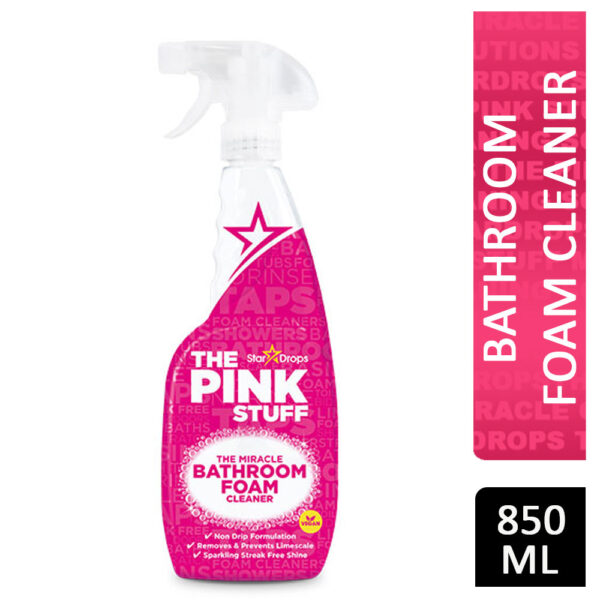Stardrops The Pink Stuff Bathroom Foam Cleaner Spray 850ml