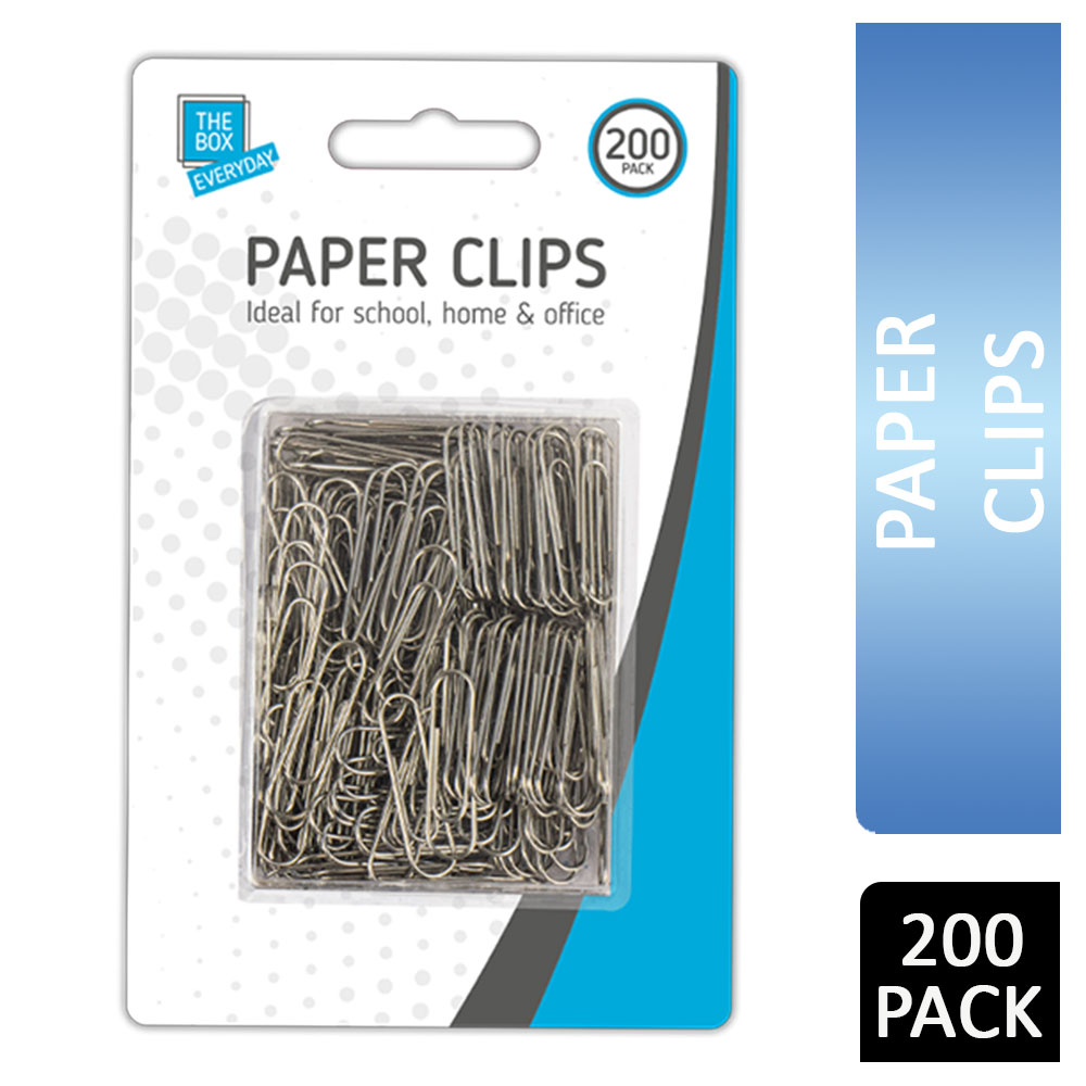 The Box Paper Clips 200 Pack
