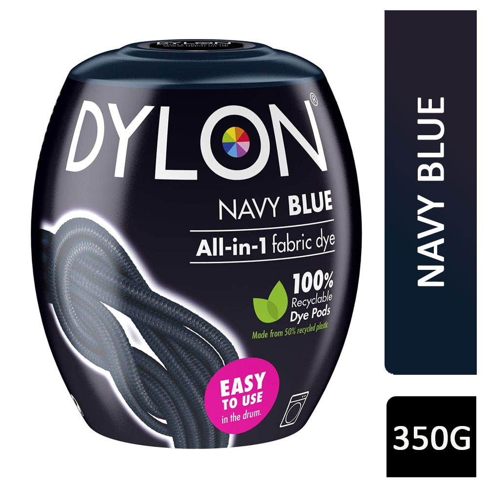 Dylon All-In-1 Machine Fabric Dye Navy Blue 8 350g