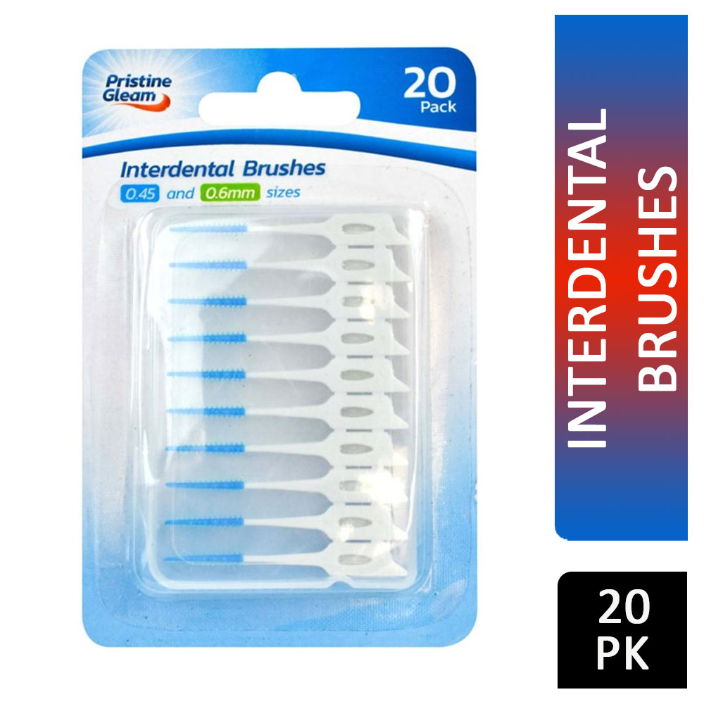 Pristine Gleam Interdental Brushes 20pk