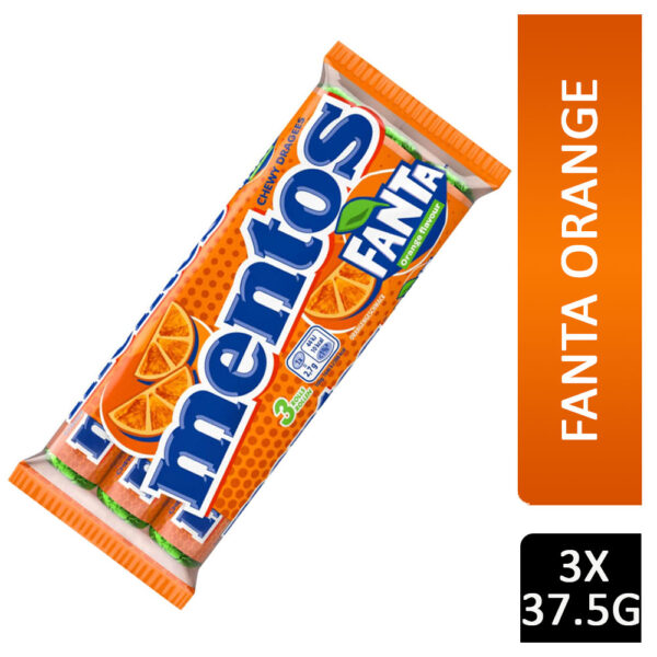 Mentos Fanta Orange 3x37.5g