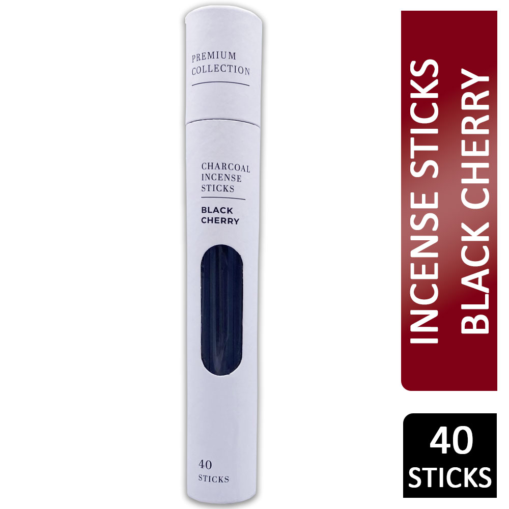 Premium Collection Charcoal Incense Sticks Black Cherry 40 Sticks