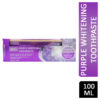 XOC Toothpaste 100ml & Toothbrush Purple Whitening