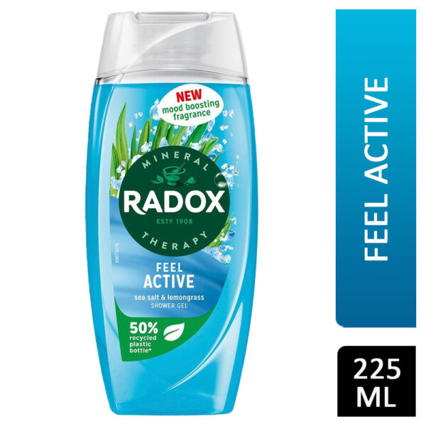 Radox Shower Gel Feel Active 225ml