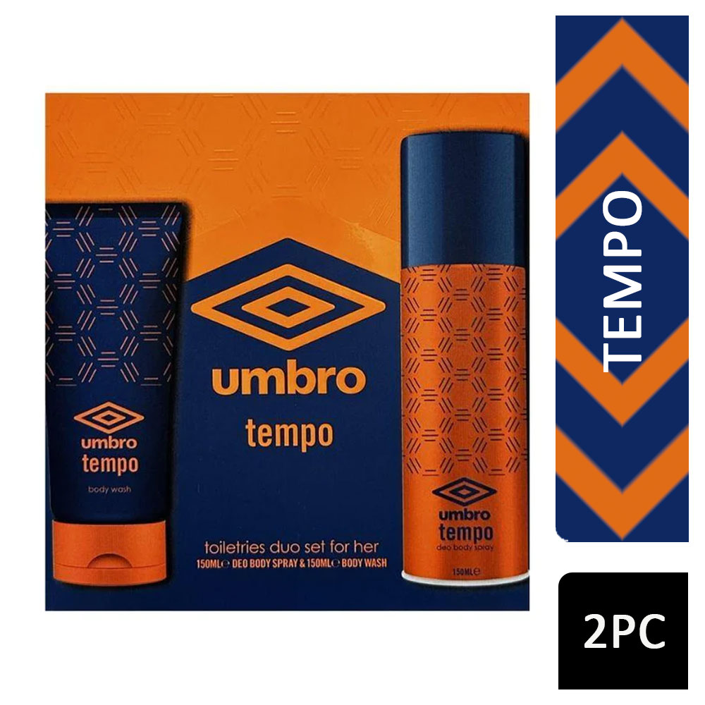 Umbro Duo Gift Set For Her Tempo 2pc