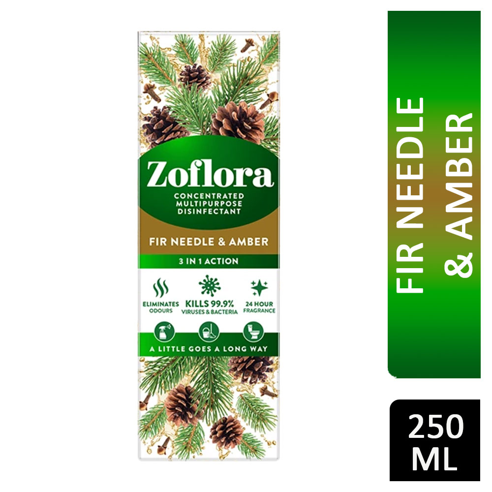 Zoflora Concentrated Disinfectant Fir Needle & Amber 250ml