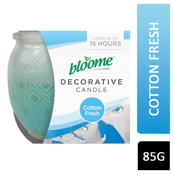 Bloome Sleeve Scented Candle Cotton Fresh 85g