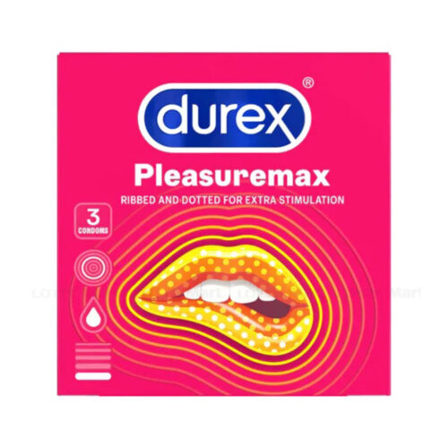 Durex Pleasuremax Condoms 3pk