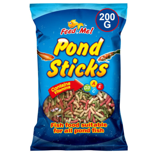 Feed Me! Pond Sticks Fish Food 200g