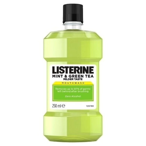 Listerine Alcohol Free Mouthwash Mint & Green Tea 250ml