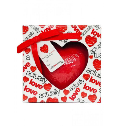 Love Actually Big Heart Bath Fizzer 140g