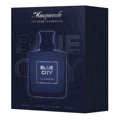 Masquerade Blue City Eau De Cologne 50ml