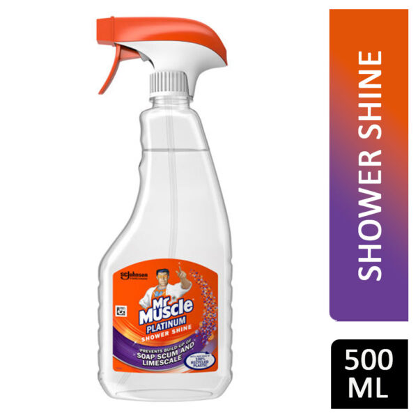 Mr Muscle Platinum Shower Shine 500ml