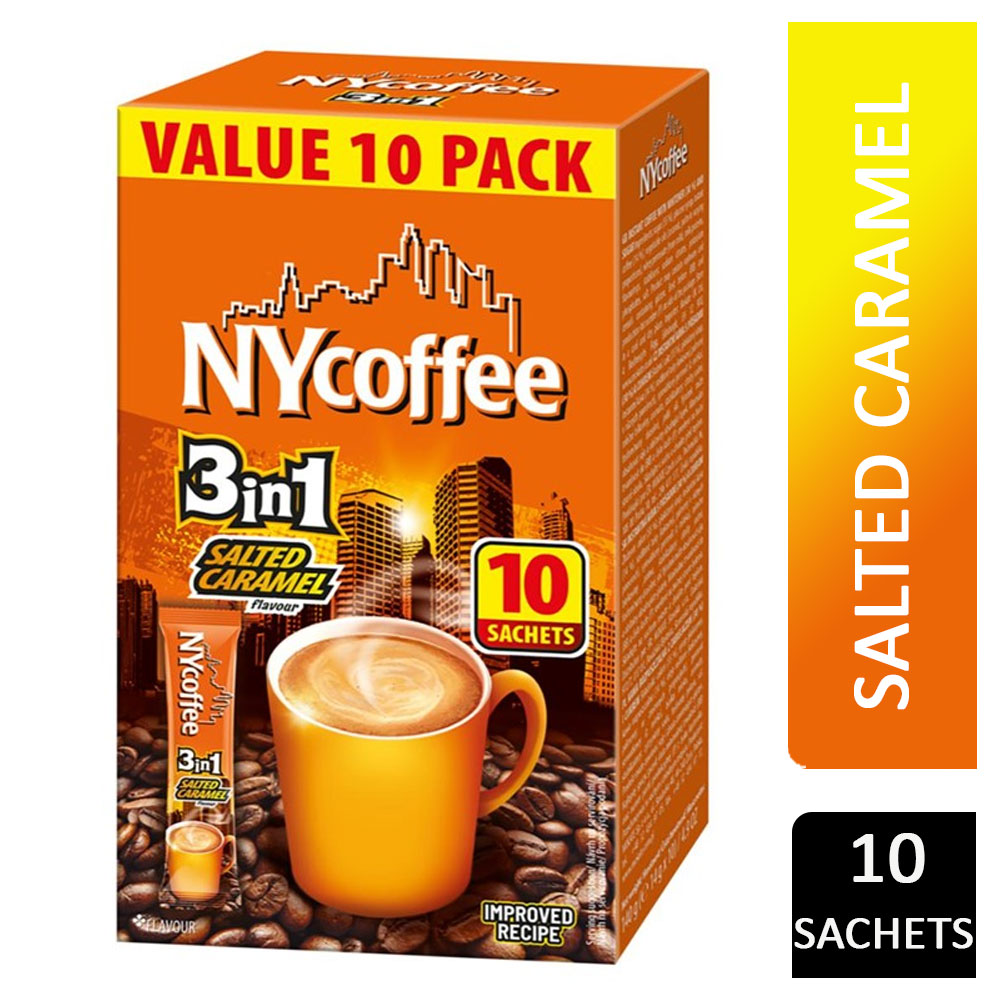 NYCoffee 3-In-1 Coffee Salted Caramel 10s