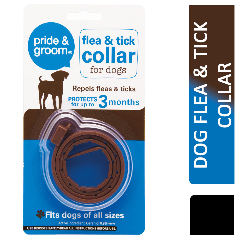 Pride & Groom Flea & Tick Collar For Dogs