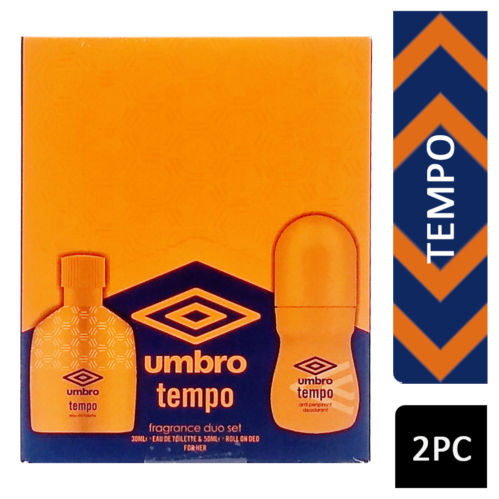 Umbro Fragrance Duo Set For Her Tempo 2pc