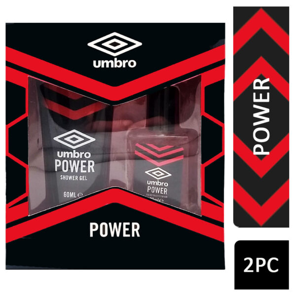 Umbro Toiletries Duo Gift Set For Him Power 2pc