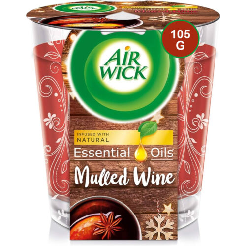 Air Wick Essential Oils Candle Mulled Wine 105g